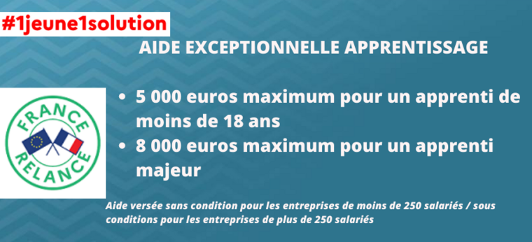 Aide Exceptionnelle Aux Employeurs Qui Recrutent En Apprentissage Et ...